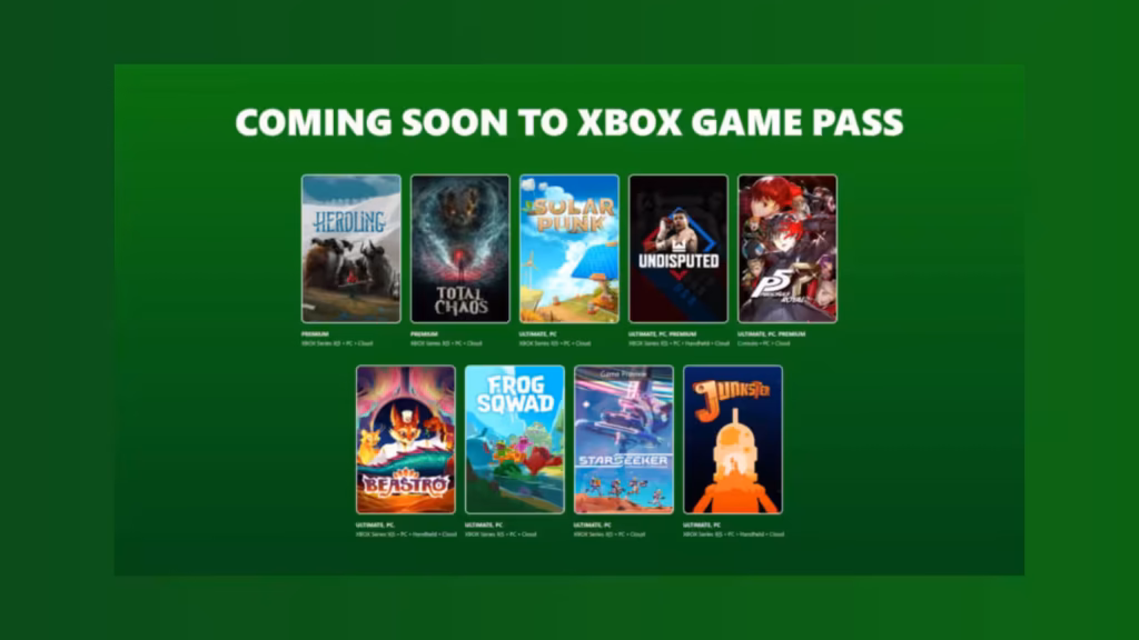 Xbox Game Pass is set to add nine games between June 4 and June 11